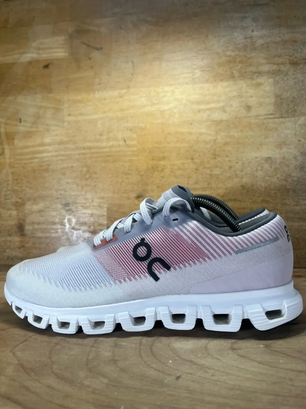 On Cloud 6 Push LIGHTWEIGHT Mens Size 10.5 Running Shoes Sneakers Lavender Red - Picture 4 of 12